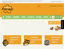 Tablet Screenshot of naranjasflorazar.com